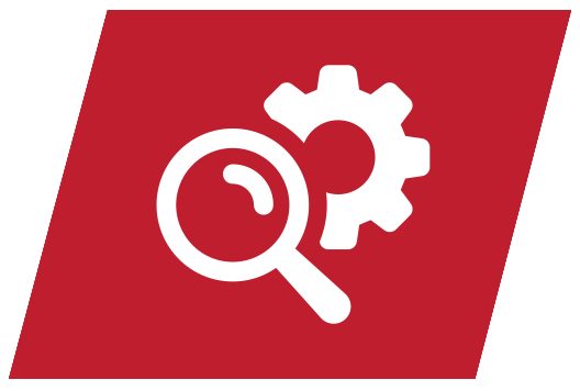 Red and white icon linking to the Assembly & Inspection page